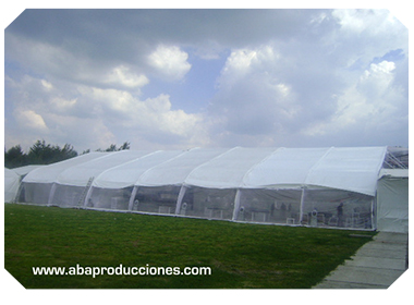 INSTALACION DE CARPAS GIGANTES EN MEXICO