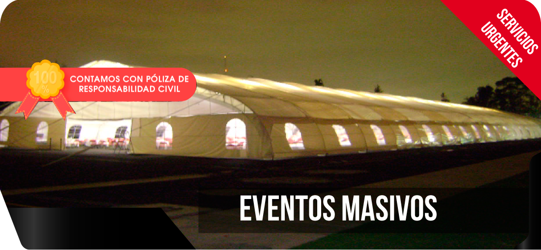ABA PRODUCCIONES LE OFRECE EXCELENTES PRECIOS EN LA RENTA DE CARPAS Y RENTA DE CARPAS GIGANTES PARA EVENTOS MASIVOS